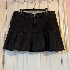 Wild Fable Jean Skirt